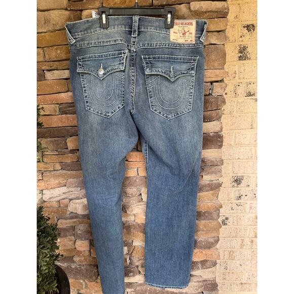 True Religion Jeans-Ricky Relaxed Straight-Size 34x34 - Picture 4 of 7